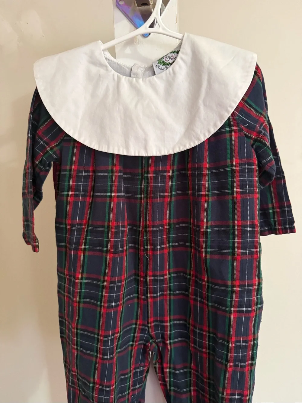 Cecil and Lou Smocked Bubble Romper